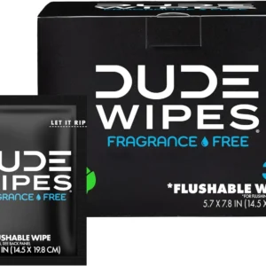 Extra-Large Adult Flushable Wipes