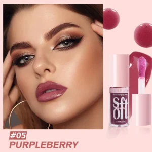 6pcs Moisturising Glitter Lip Gloss
