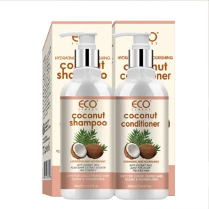 72H Shine Extra Volume Coconut Shampoo & Conditioner Set